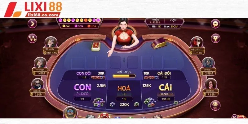 Phiên bản baccarat siêu mới lạ