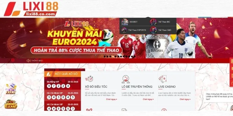 Các sảnh cược độc quyền của nhà cái uy tín lixi88
