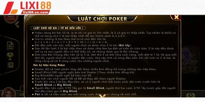 Tổng hợp cách thức chơi, luật chơi đầy đủ từ A-Z