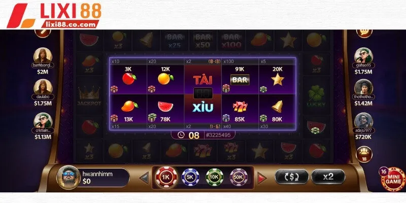 Xèng 777 là trò chơi nổ hũ kinh điển hàng đầu