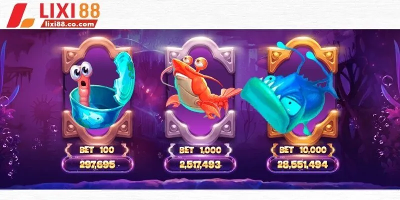 Khám phá đại dương cùng cơ hội thưởng lớn qua game slots thủy cung