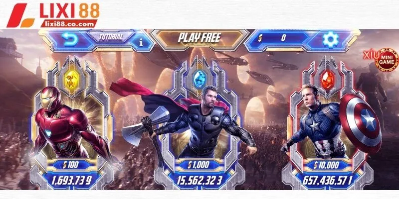 Tính năng đặc biệt mang đến phần thưởng hấp dẫn trong game slots Avengers