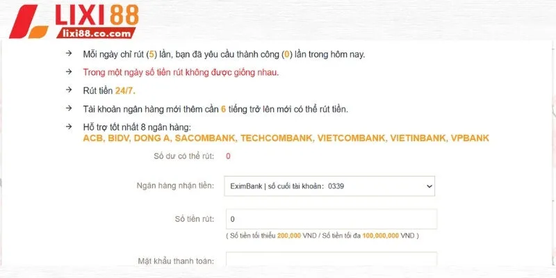 Lưu ý khi tiến hành rút thưởng
