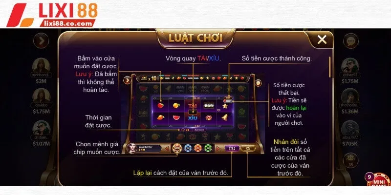 Quy tắc chơi nổ hũ xèng dễ hiểu