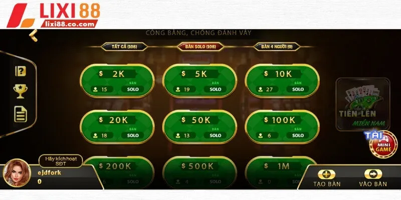 Quy tắc chơi tiến lên miền Nam đầy đủ dành cho người mới