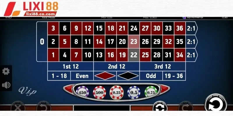 Nắm vững các thuật ngữ thường được sử dụng trong roulette phiên bản 3D