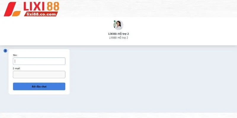 Người chơi có thể liên lạc với nhà cái bất kỳ lúc nào